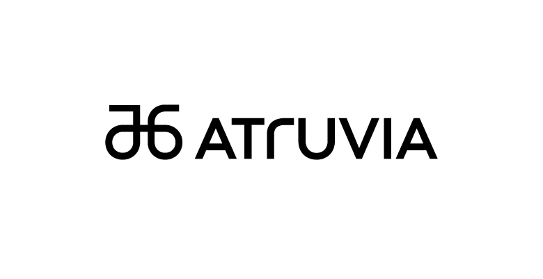 Schwarzes Logo Atruvia