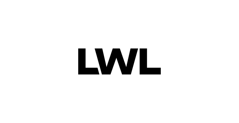 Schwarzes Logo LWL
