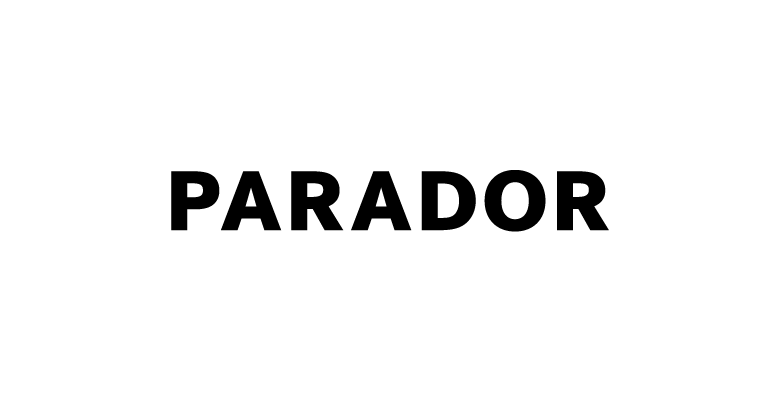 Schwarzes Logo Parador