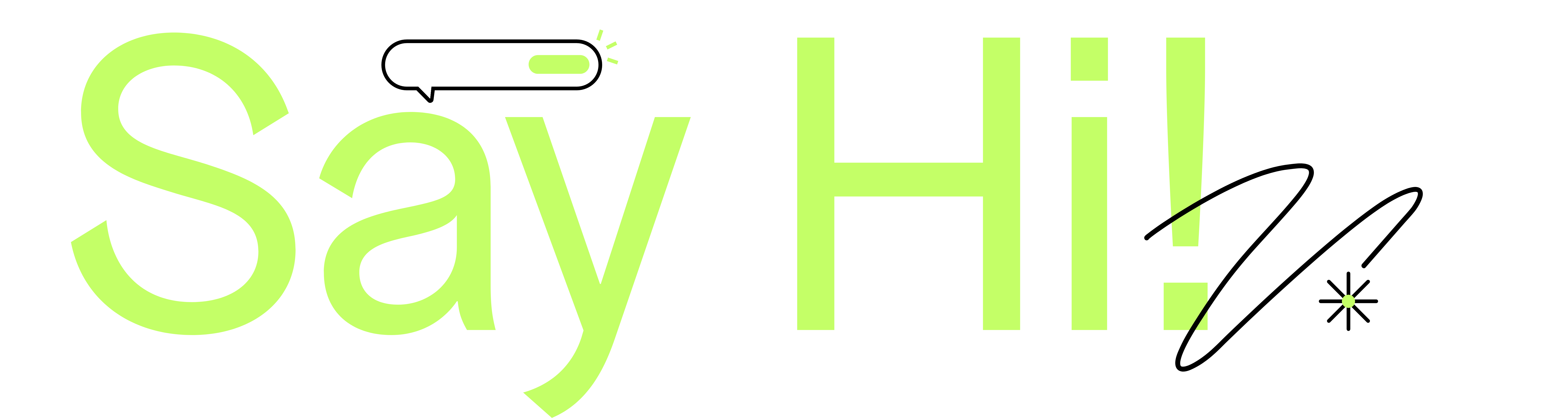 Say Hi grün V2